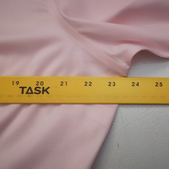 Denver Hayes Ladies Size 2XL Stretch Light Pink Button Front Shirt - Picture 9 of 11